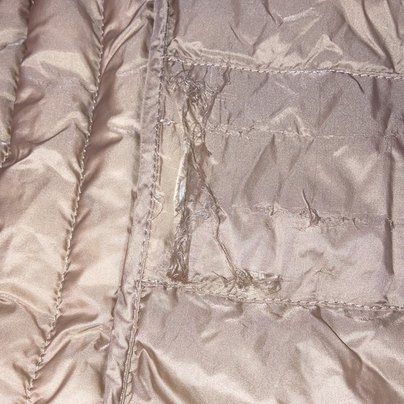 Women’s packable down fill Michael Kors jacket Sz Large - Picture 9 of 10